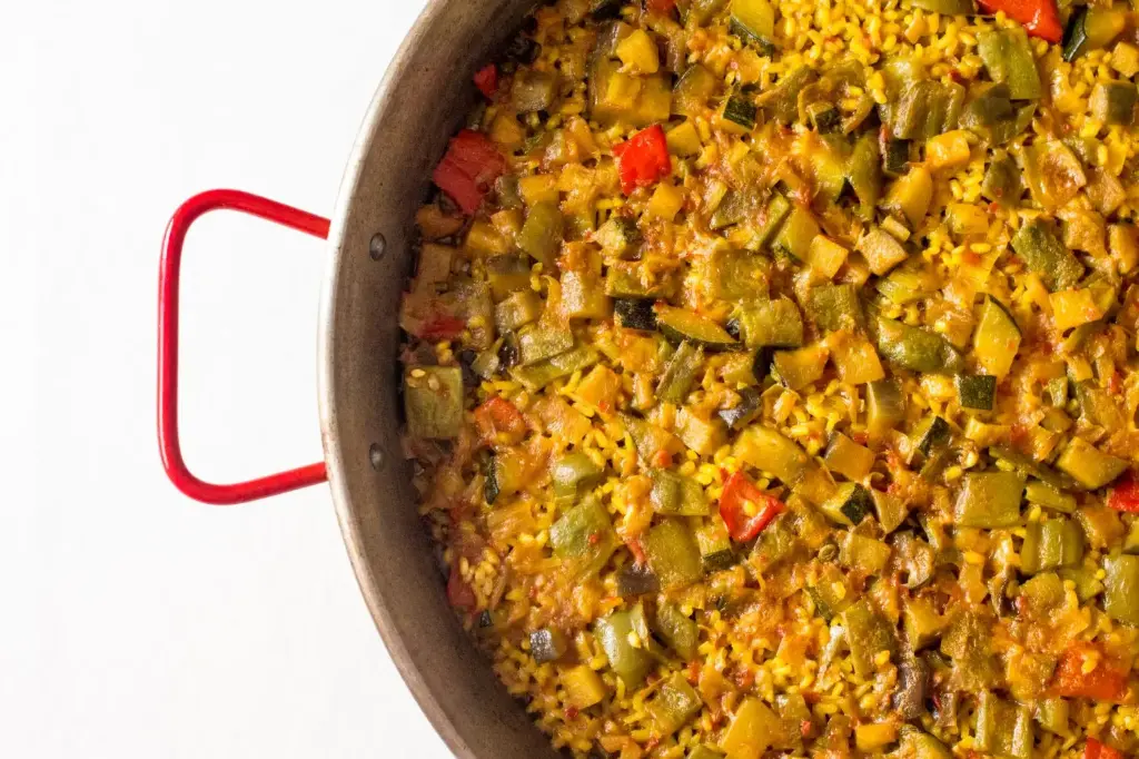 Vegetable paella 2 rations