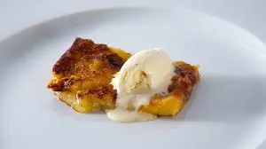 Torrija cristalizada helado Vainilla