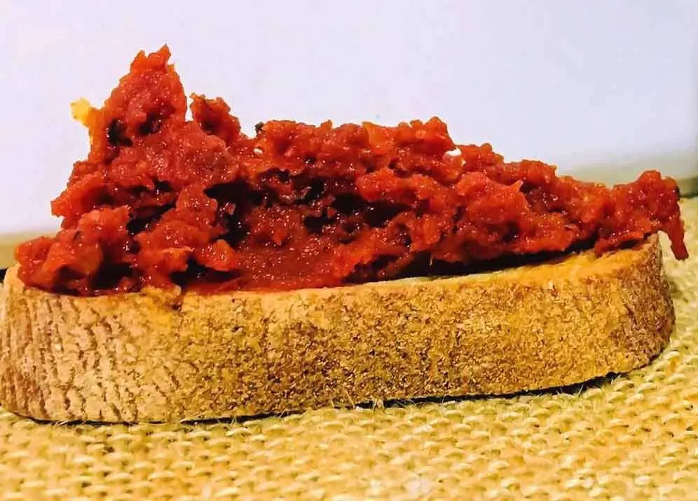 Paté de tomate seco