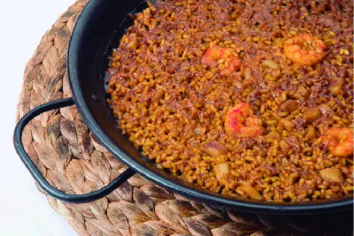 Paella marisco 2 raciones
