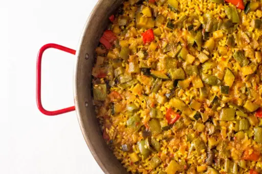 Vegetable paella 2 rations
