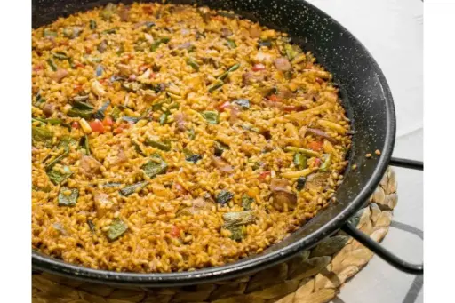 Paella carne 2 raciones
